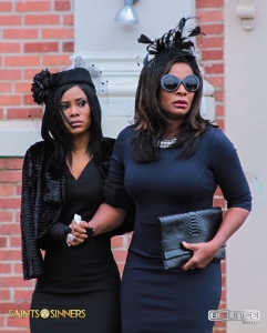 Jasmine Burke and Vanessa Bell Calloway in a scene from the show. 